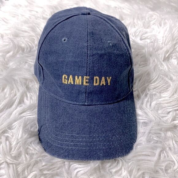 🟢 3 for $20 “GAME DAY” embroidered cap baseball hat adjustable back - Picture 1 of 8